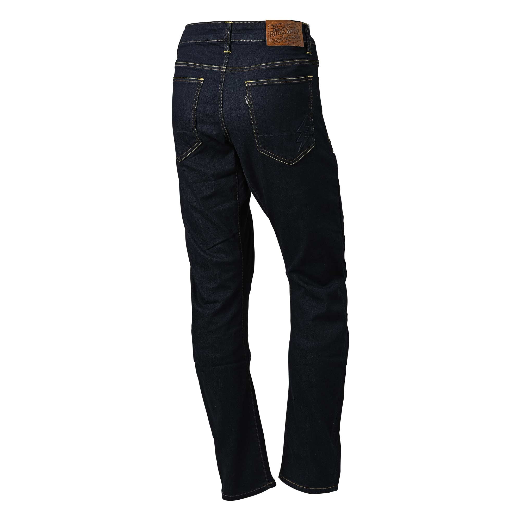 ライズ バイク用 ストレッチ ライディングデニム 軽量 コーデュラ 夏デニム