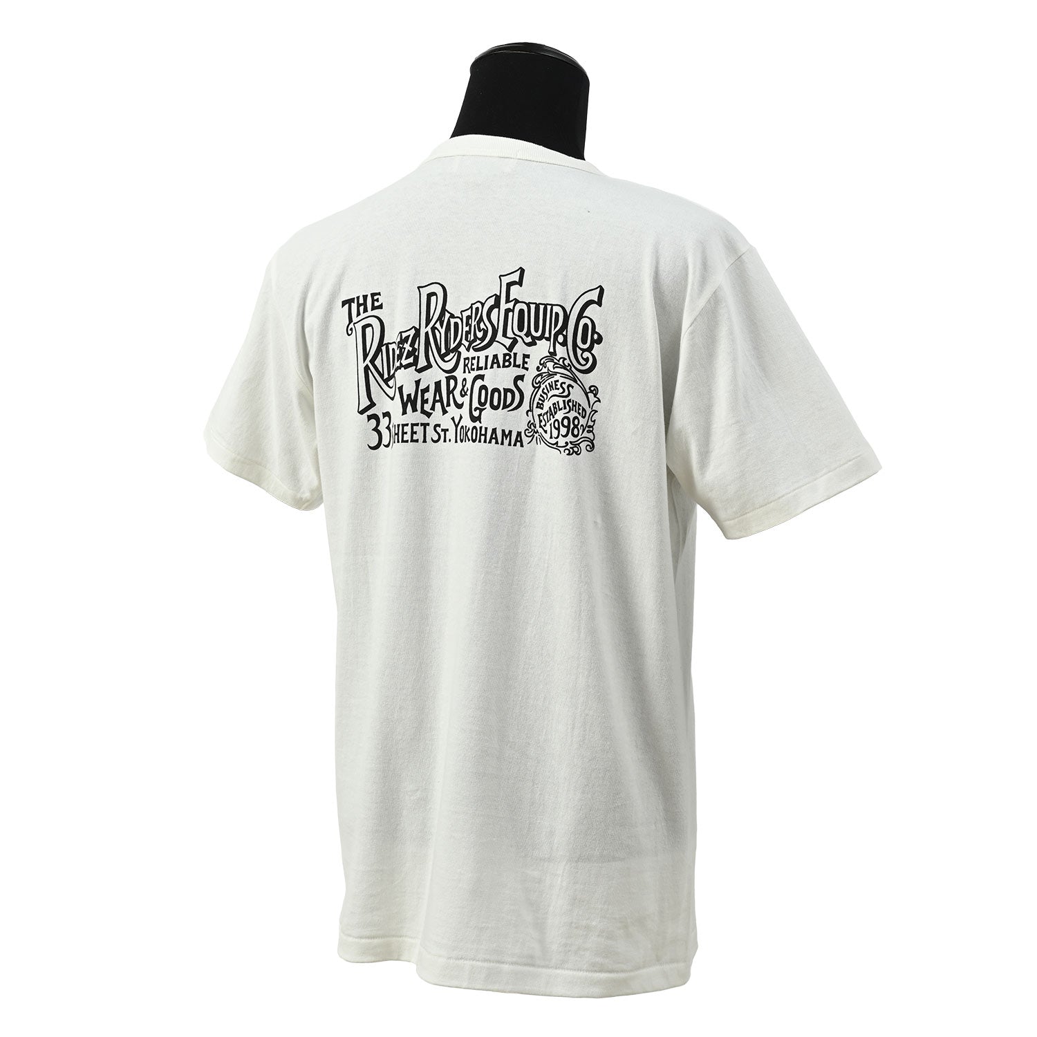 RIDEZ REC 6.2oz ヘンリーネック Tシャツ RD7032