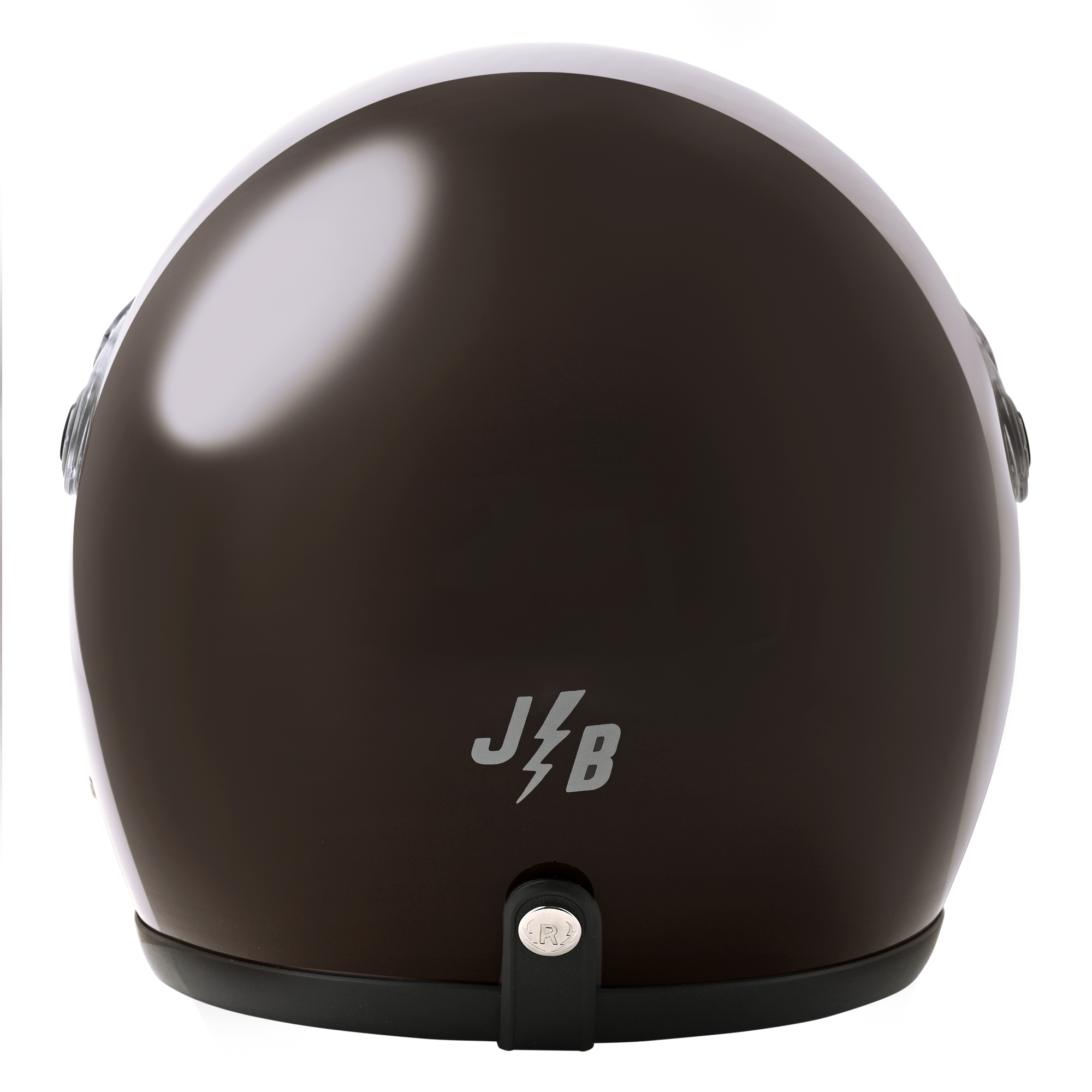 RIDEZ JB バイク用ジェットヘルメット DARKMOCHA