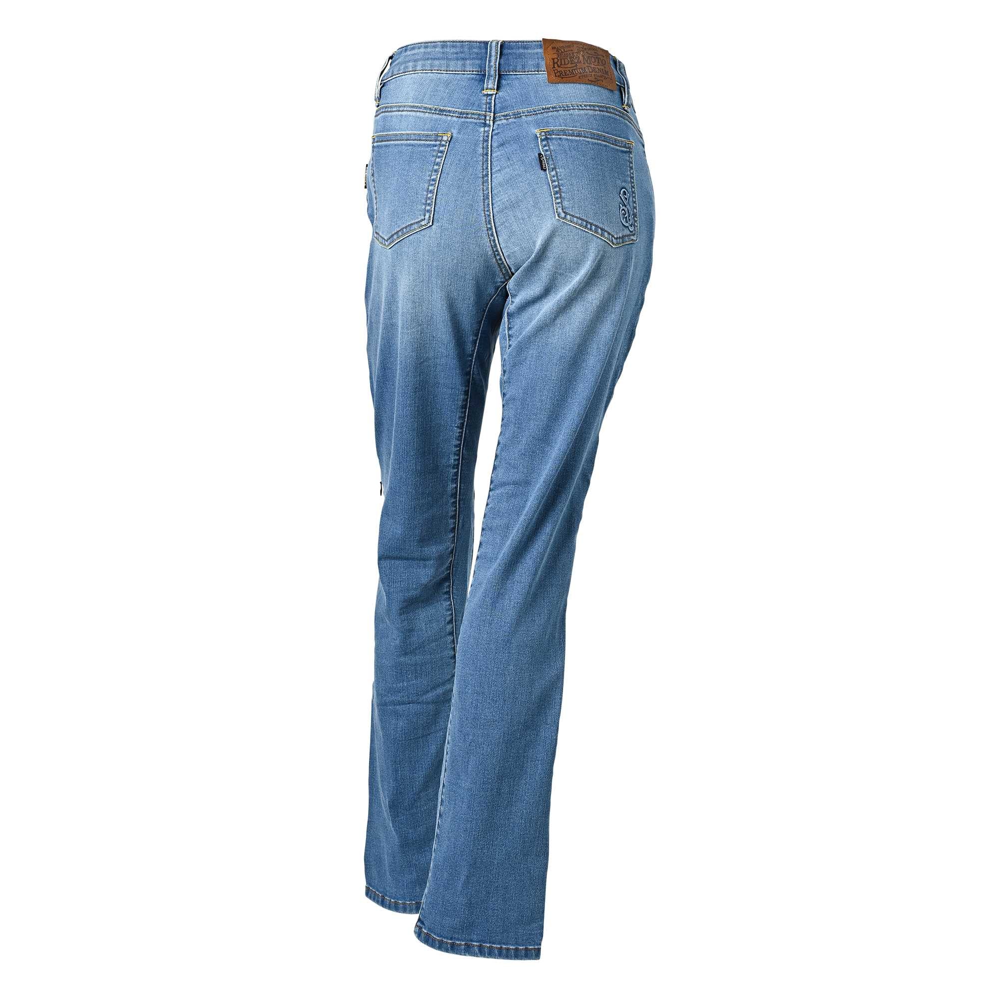 SUGAR RIDEZ 9.3oz LIGHT CORDURA バイク ストレッチ デニム ストレート LIGHT BLUE SDB2002