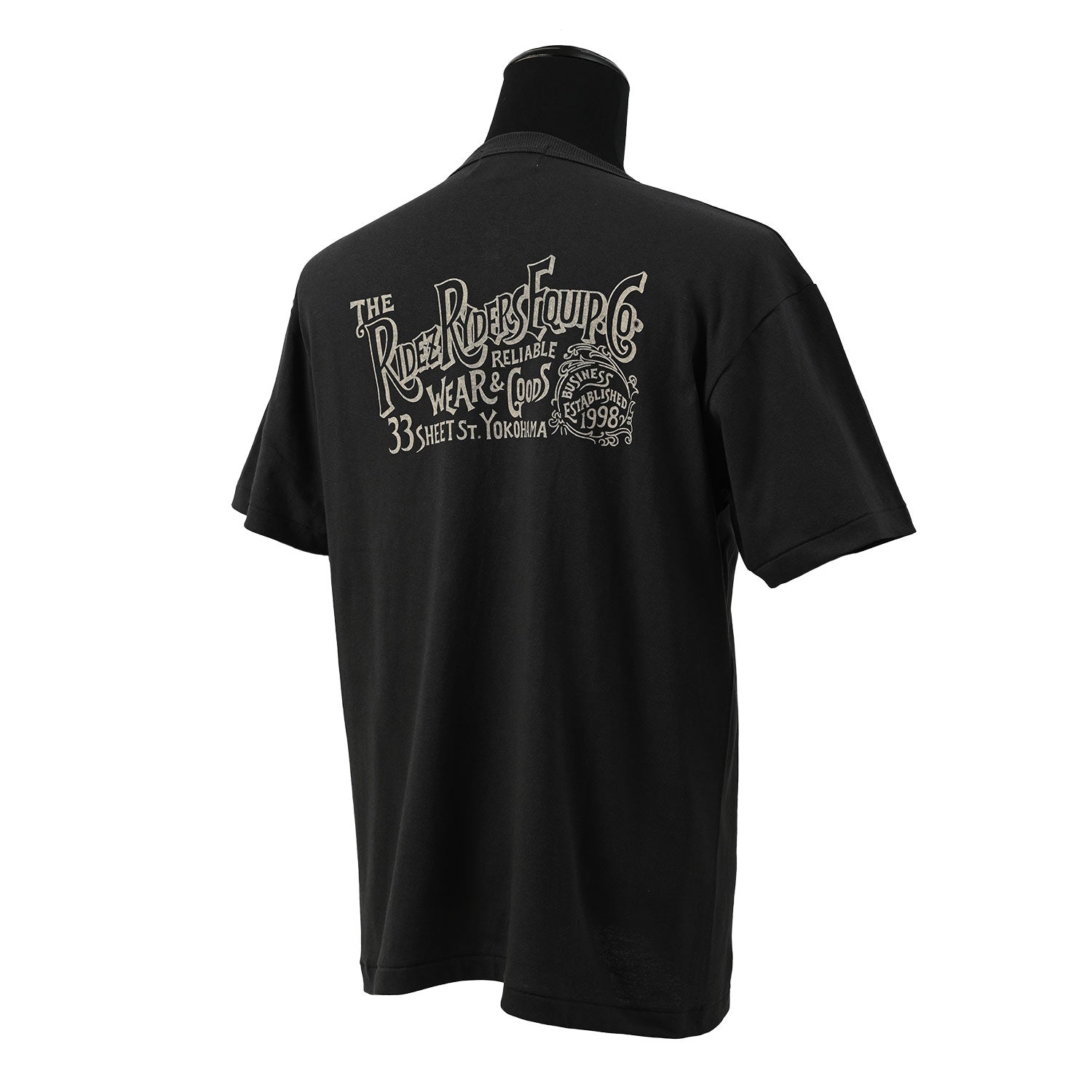 RIDEZ REC 6.2oz ヘンリーネック Tシャツ RD7032