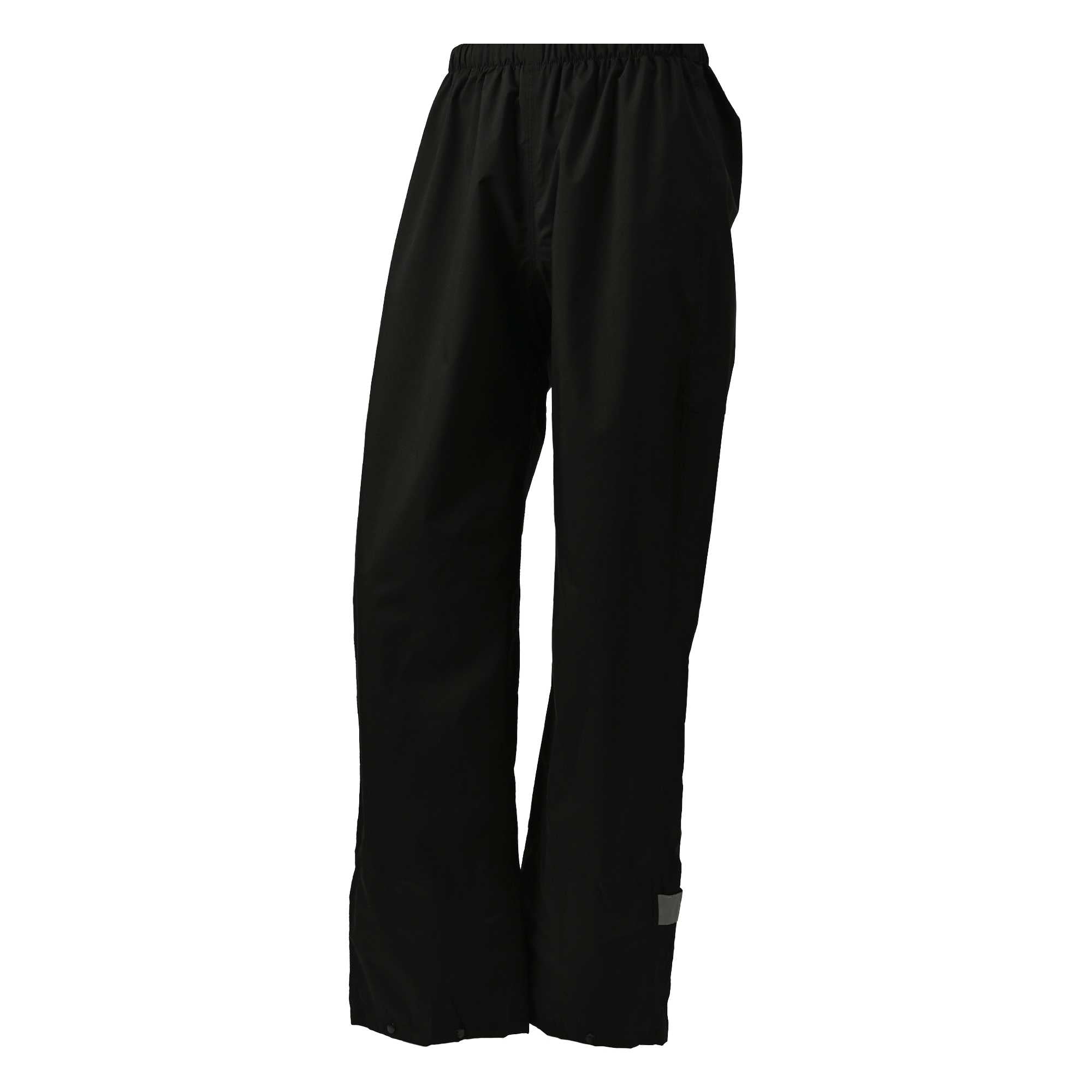 RIDEZ バイク用レインパンツ MOTTO MICRO RAIN PANTS BLACK MCR07(S~4L/男女兼用)