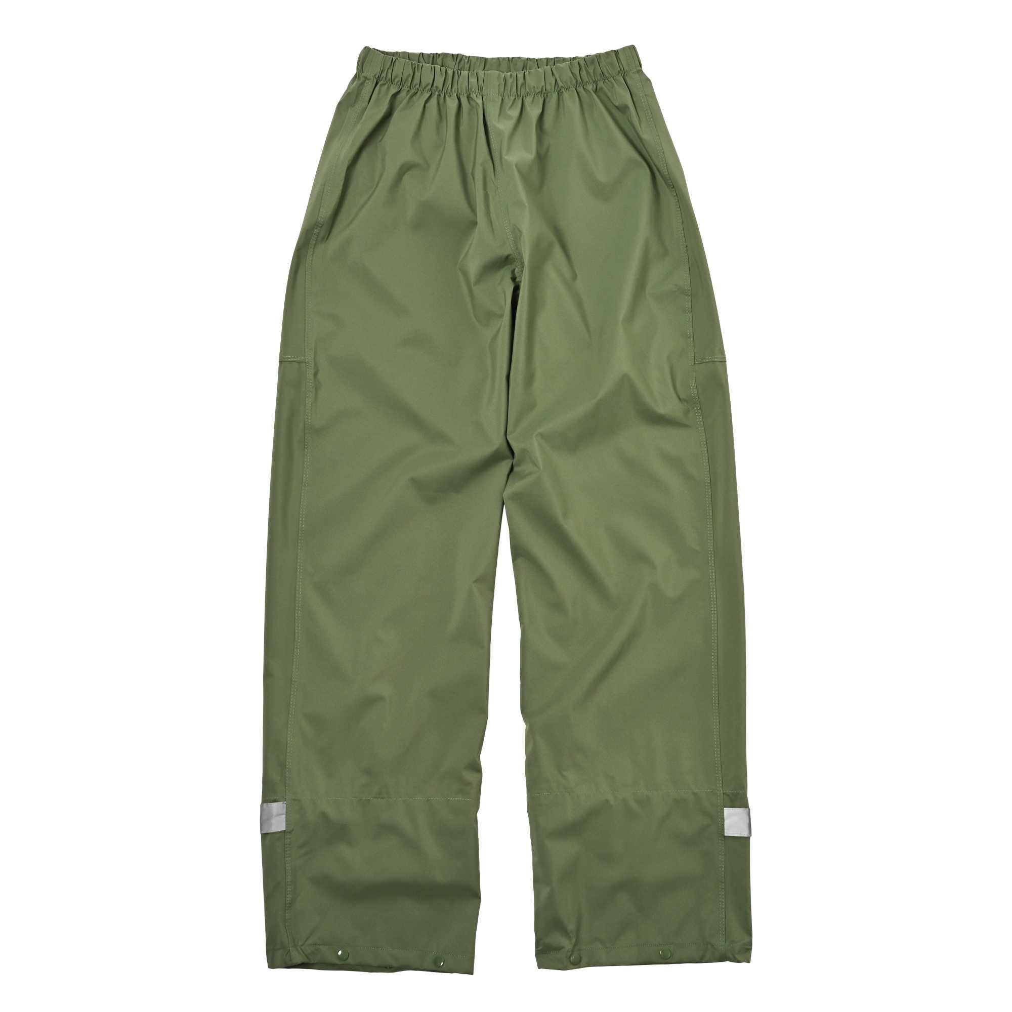RIDEZ バイク用レインパンツ MOTTO MICRO RAIN PANTS MOSS GREEN MCR07