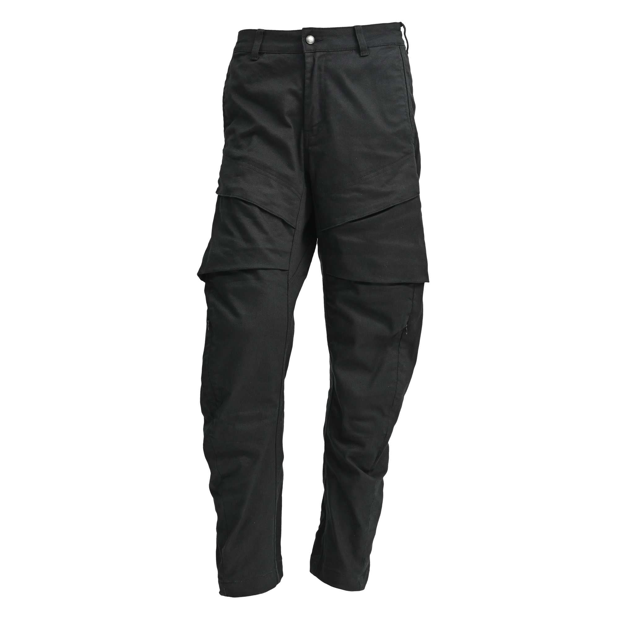 RIDEZ STRETCH CARGO PANTS バイク ストレッチ カーゴパンツ RDB2085 BLACK
