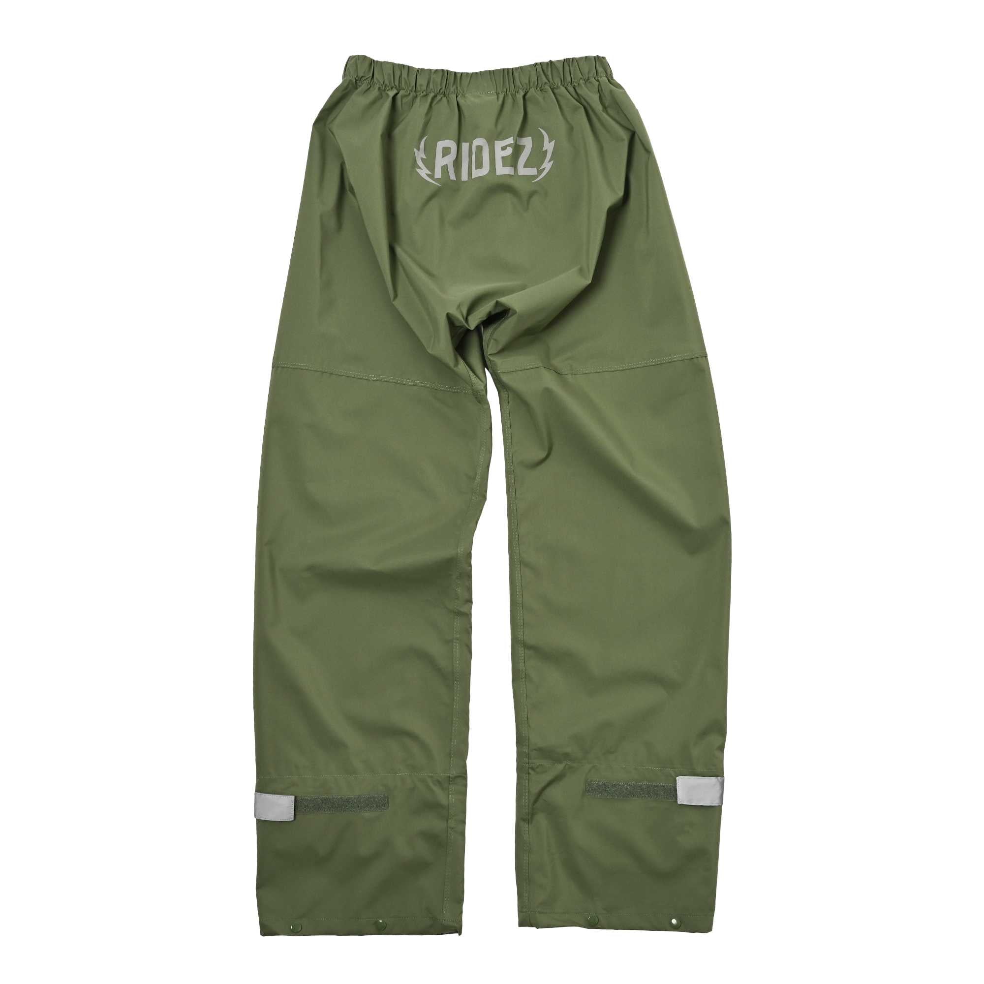 RIDEZ バイク用レインパンツ MOTTO MICRO RAIN PANTS MOSS GREEN MCR07