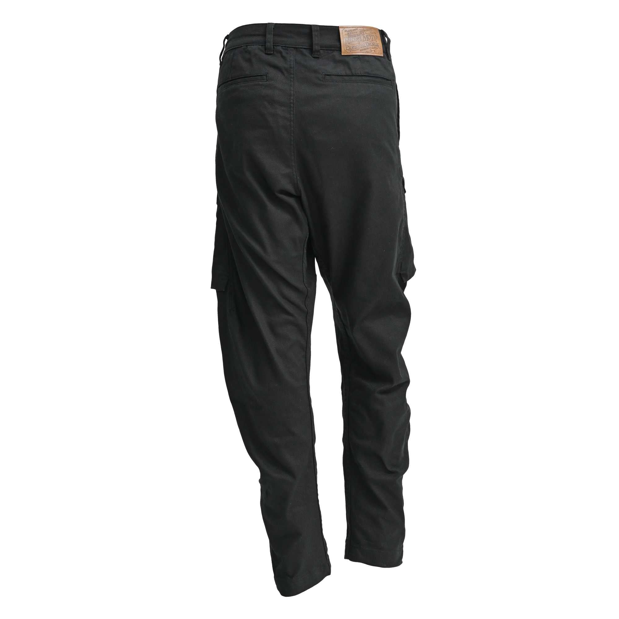 RIDEZ STRETCH CARGO PANTS バイク ストレッチ カーゴパンツ RDB2085 BLACK