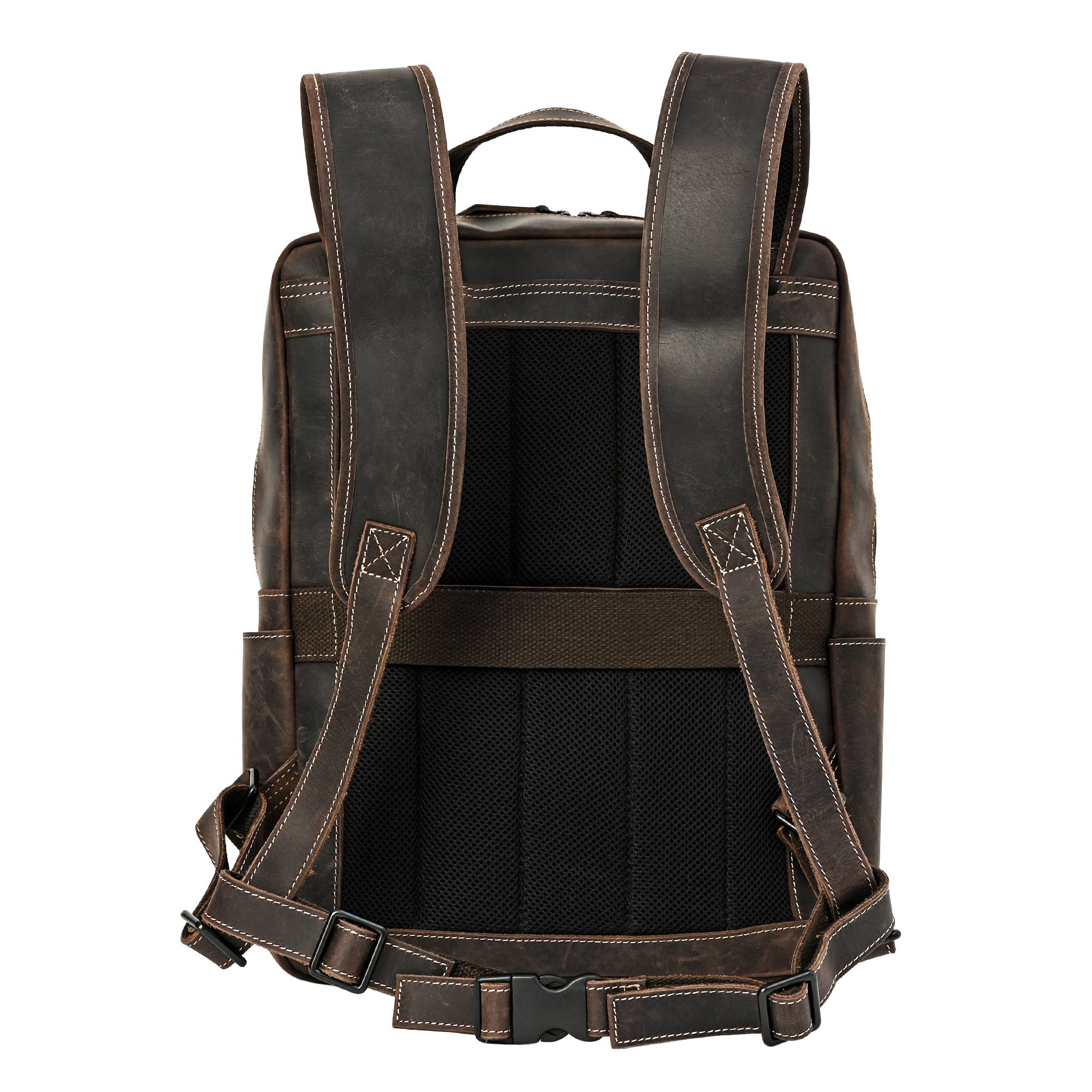 RIDEZ LEATHER BACKPACK バイク用 レザー バックパック BROWN RBP01