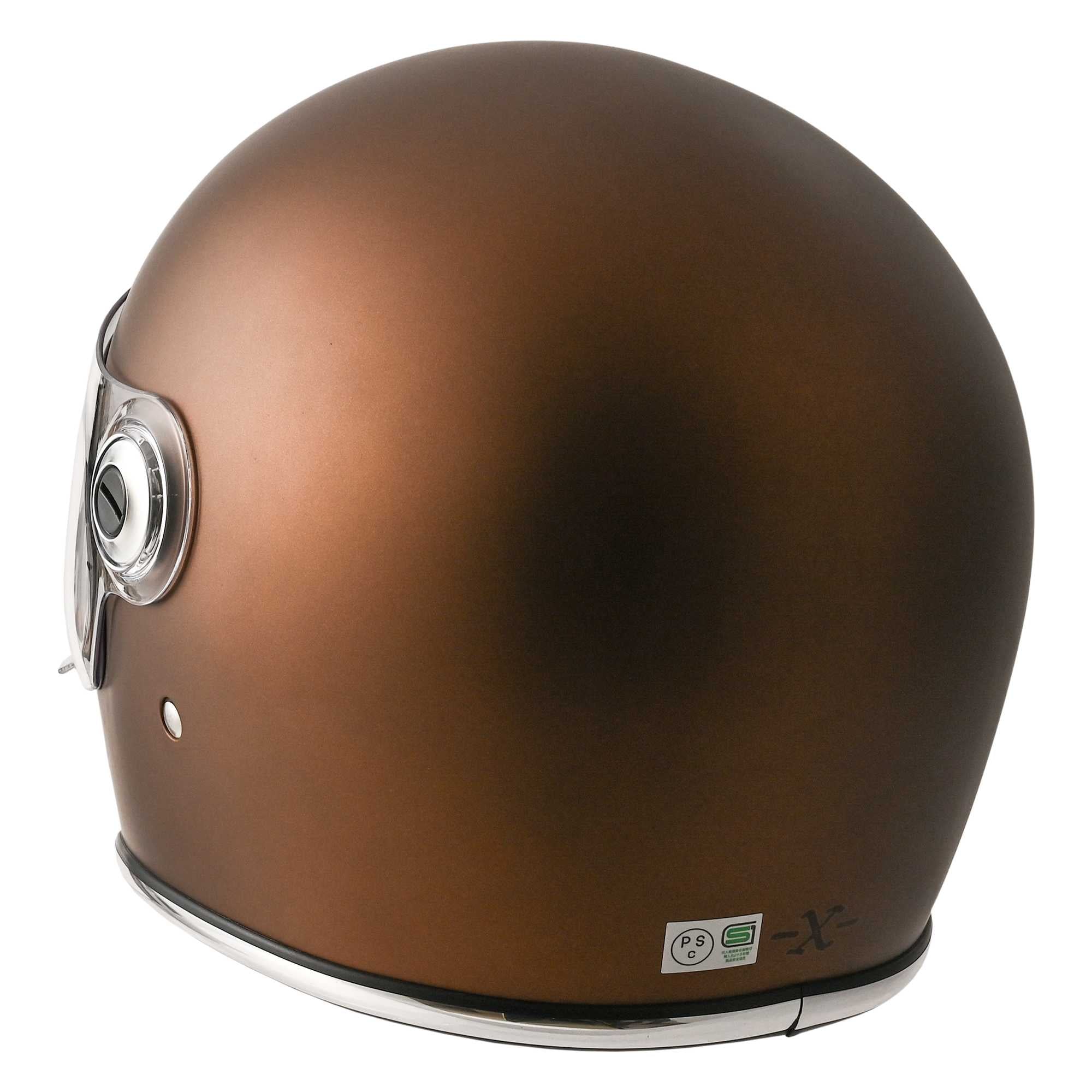 RIDEZ X フルフェイス ヘルメット シールド付き ネオレトロ クラシカル ヘルメット アメリカン ハーレー ネイキッド 旧車 シールド付き fullface helmet