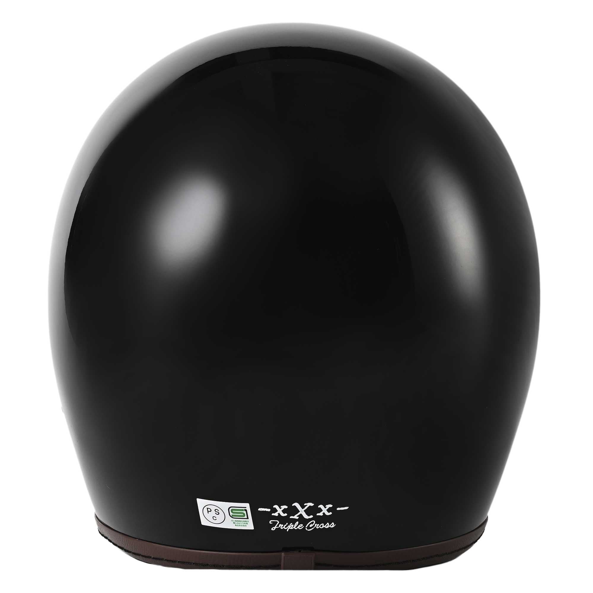 RIDEZ TRIPLE CROSS バイク用フルフェイスヘルメット BLACK