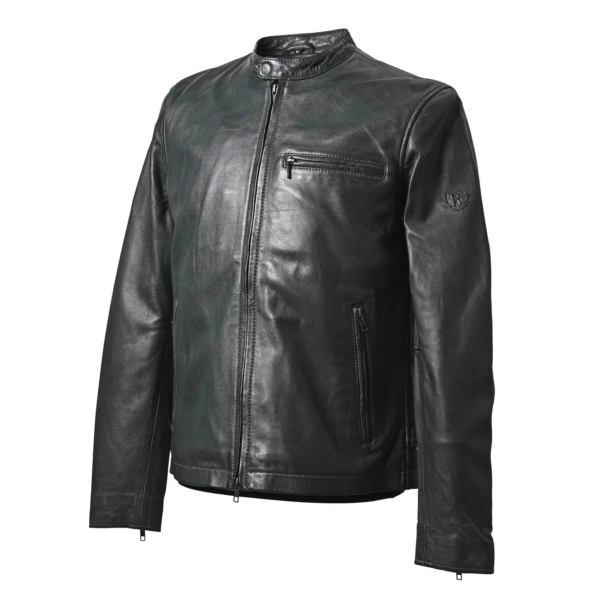 RIDEZ ACE JACKET IRON BLUE RLJ110 Single riders jacket