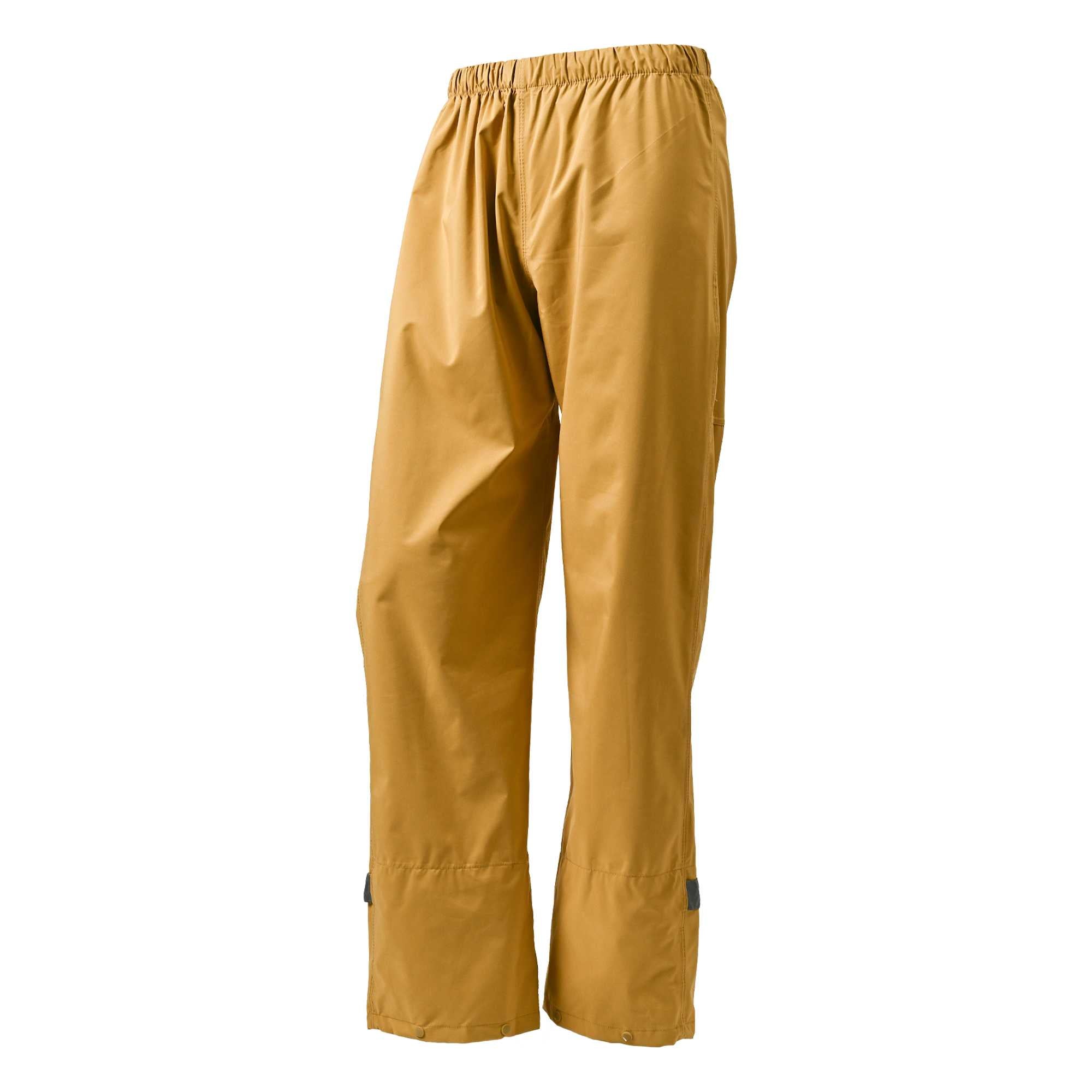 RIDEZ バイク用レインパンツ MOTTO MICRO RAIN PANTS KHAKI MCR07(S~4L/男女兼用)