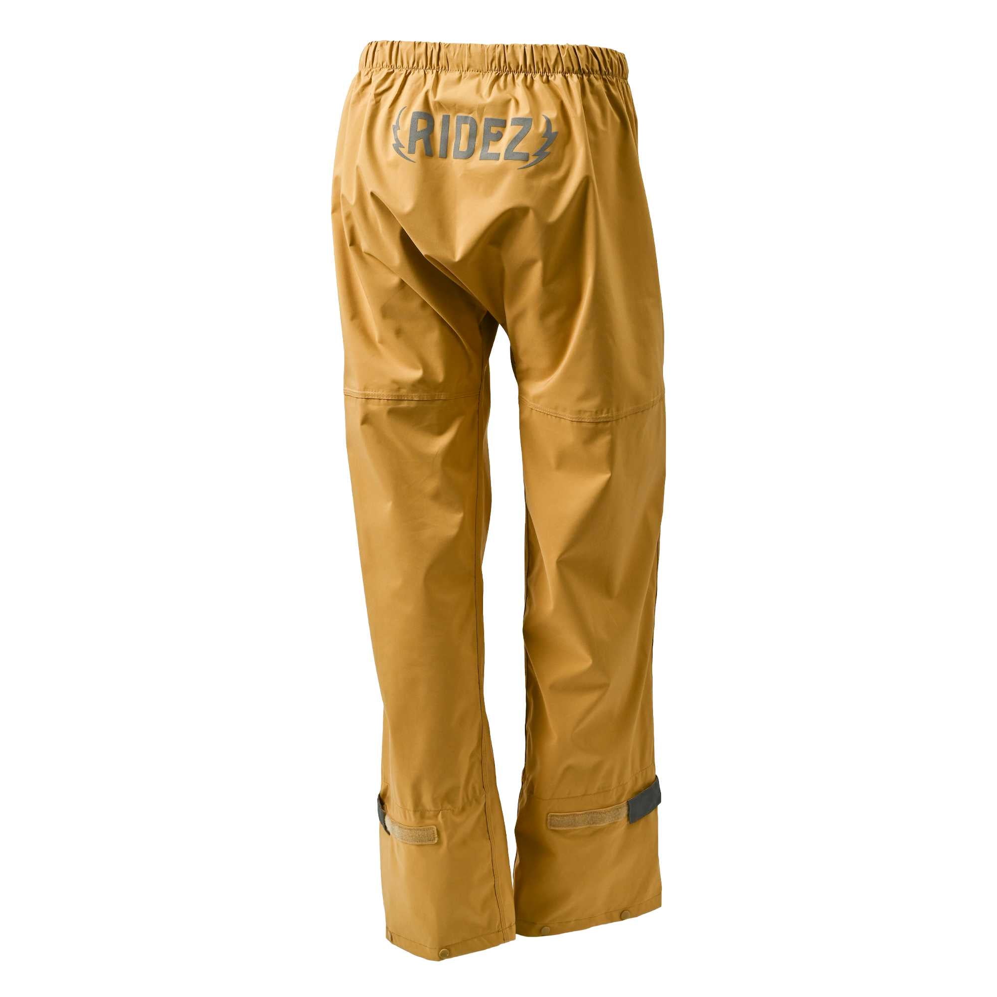 RIDEZ バイク用レインパンツ MOTTO MICRO RAIN PANTS KHAKI MCR07
