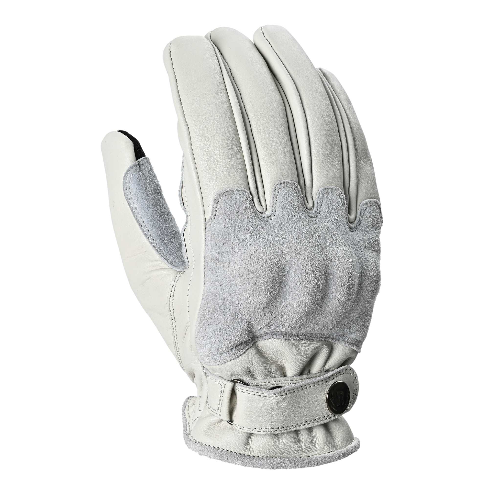 RIDEZ MOTO GLOVES REBEL バイク用 レザーグローブ OFF WHITE RLG2202