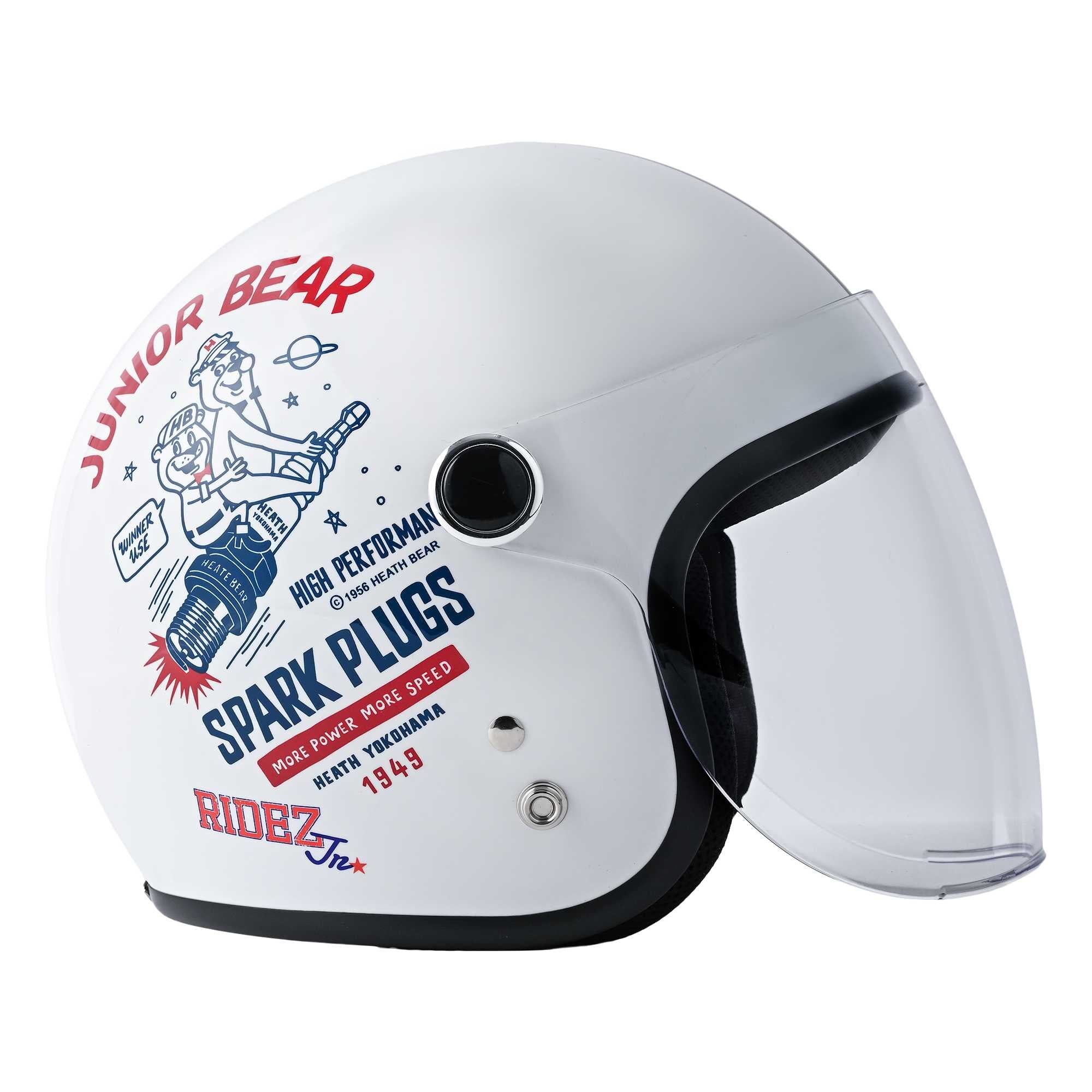 RIDEZ Jr SPARK PLUGS 子ども用バイクヘルメット