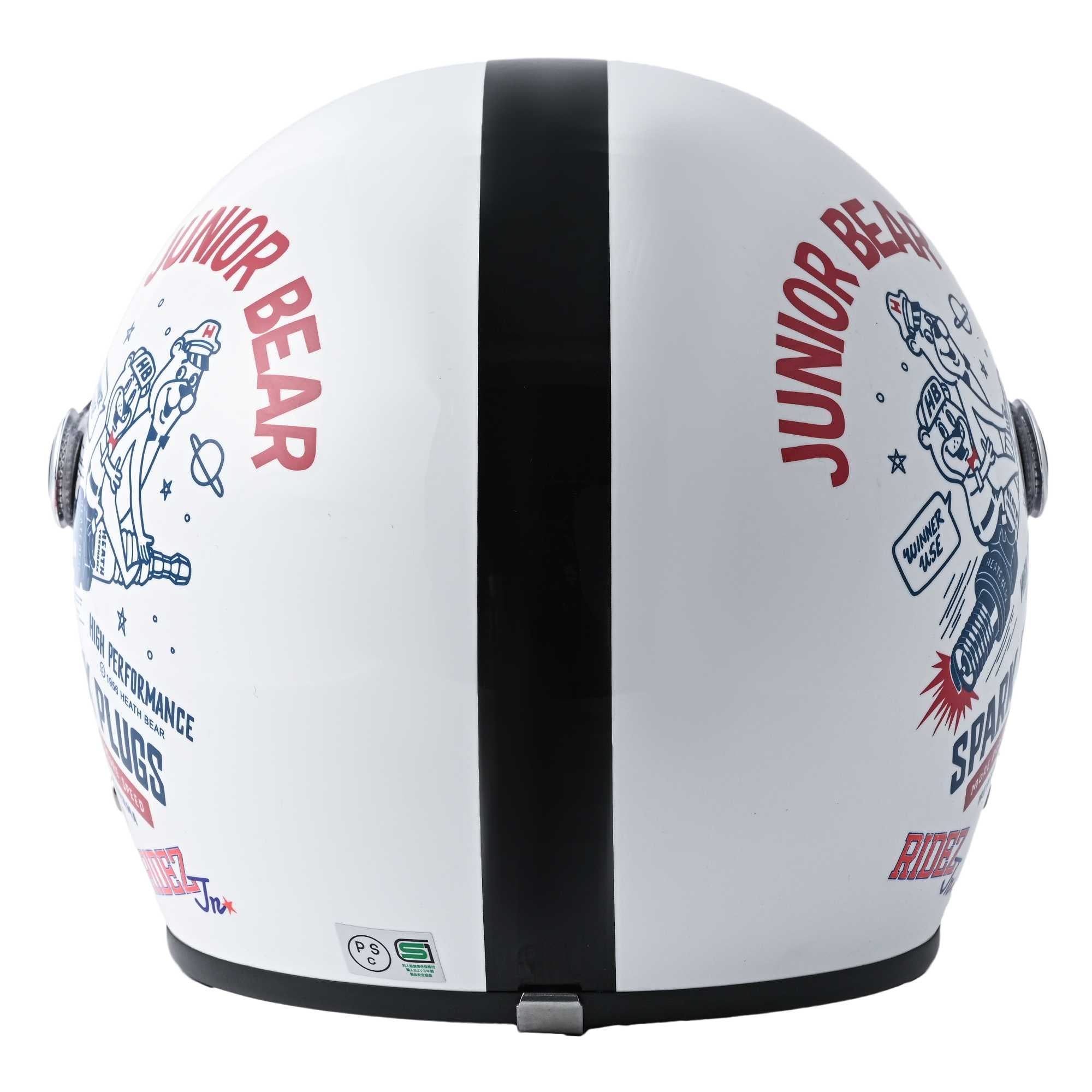 RIDEZ Jr SPARK PLUGS 子ども用バイクヘルメット