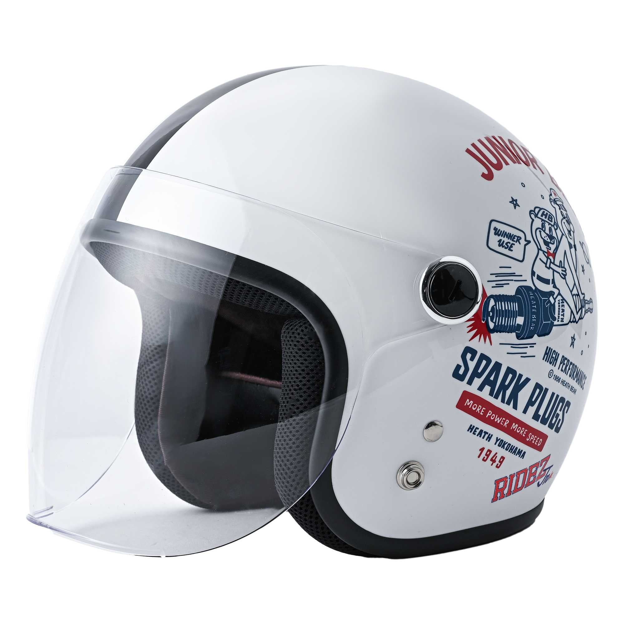 RIDEZ Jr SPARK PLUGS 子ども用バイクヘルメット