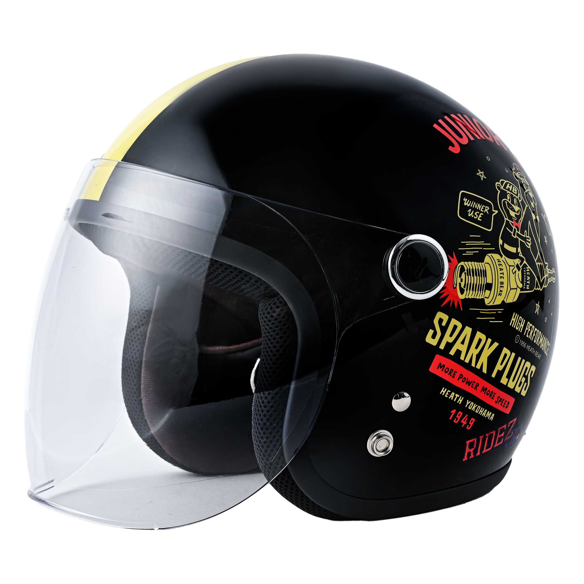 RIDEZ Jr SPARK PLUGS 子ども用バイクヘルメット