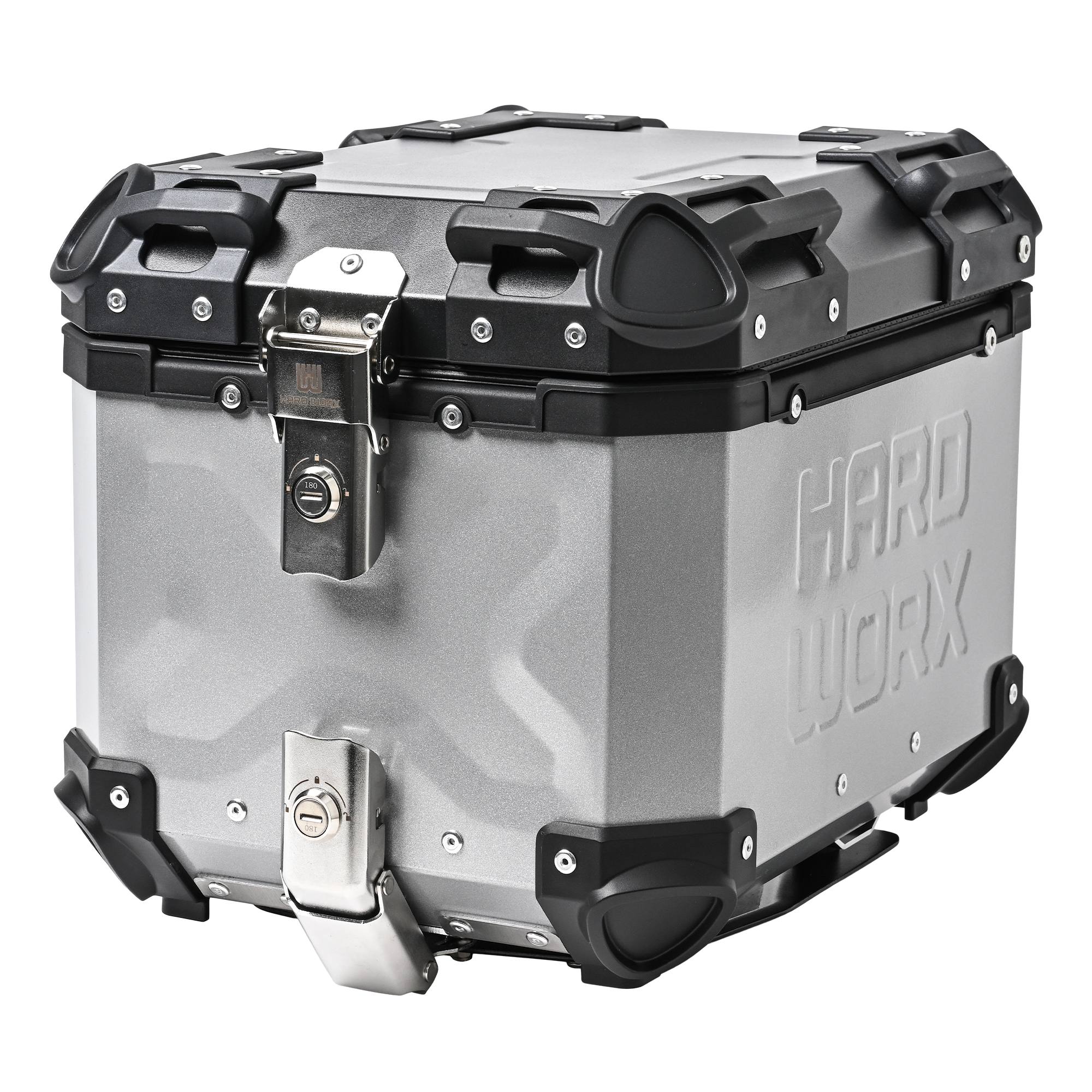 HARD WORX Top Case HXNE40 40L Motorcycle Aluminum Top Case