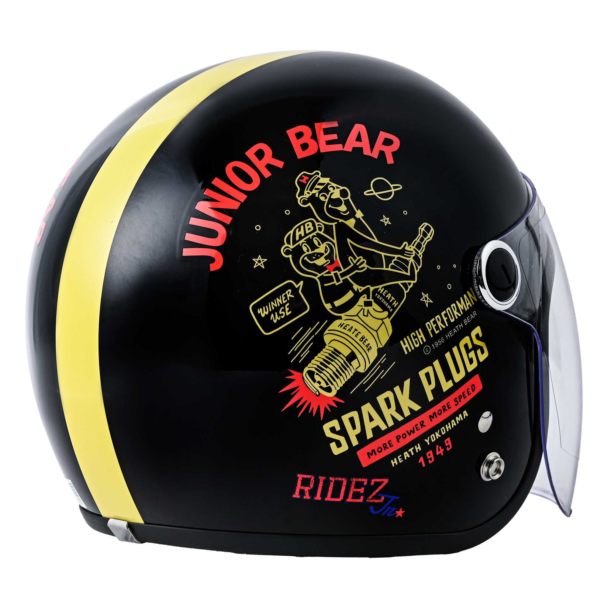 RIDEZ Jr SPARK PLUGS 子ども用バイクヘルメット