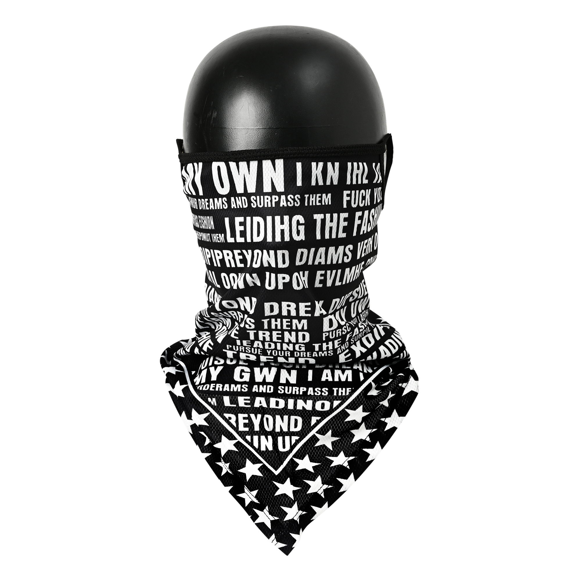 RIDEZ Bandana EarsLoops TBE1181 TYPOGRAPHY