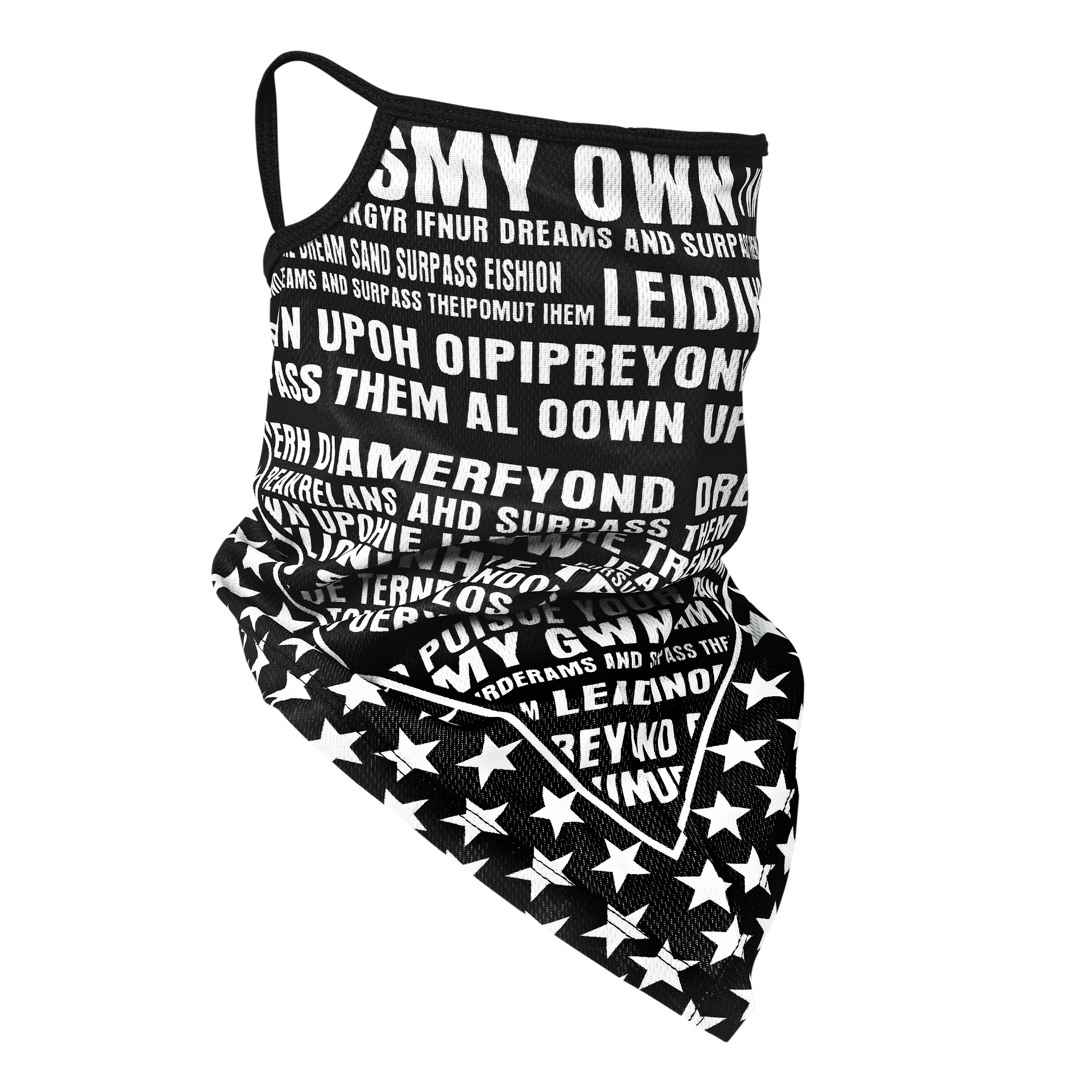 RIDEZ Bandana EarsLoops TBE1181 TYPOGRAPHY