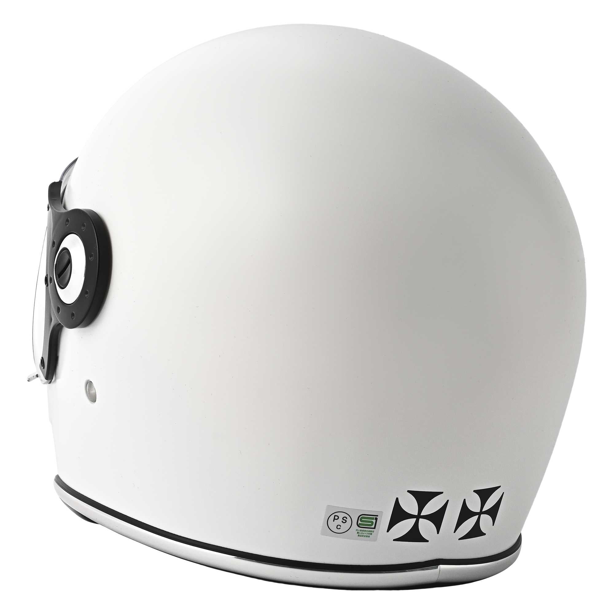 RIDEZ XX WHITE バイク用フルフェイスヘルメット