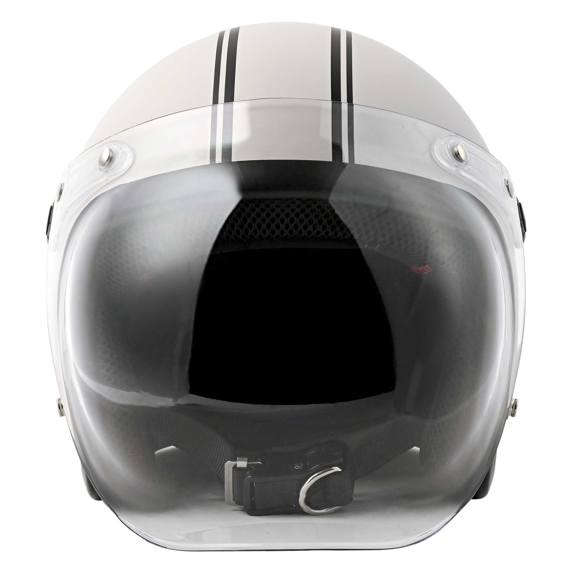 RIDEZ JB Motorcycle Jet Helmet STANDARD
