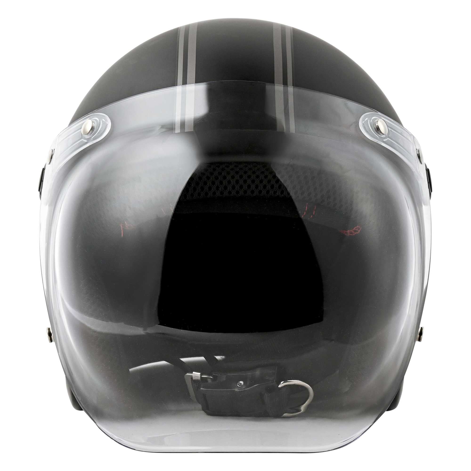 RIDEZ JB Motorcycle Jet Helmet STANDARD