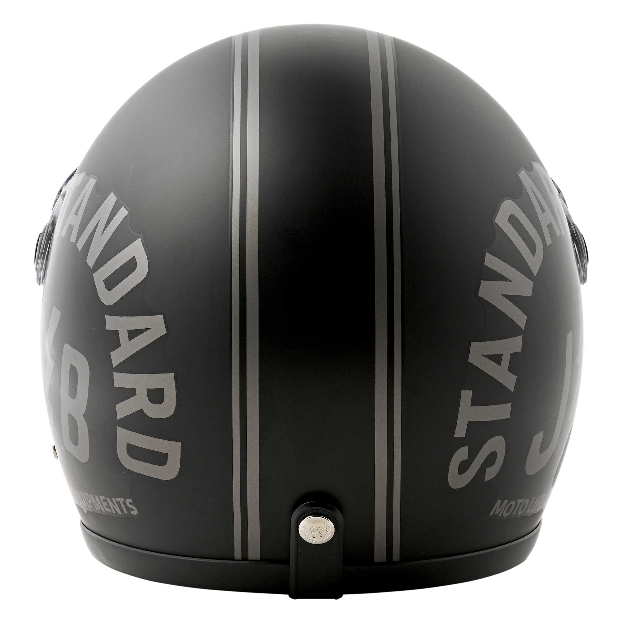 RIDEZ JB Motorcycle Jet Helmet STANDARD