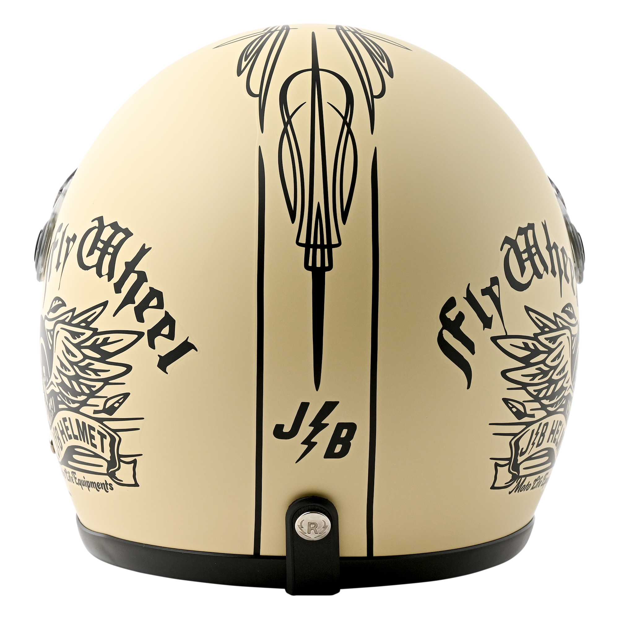 RIDEZ JB バイク用ジェットヘルメット FLYWHEEL