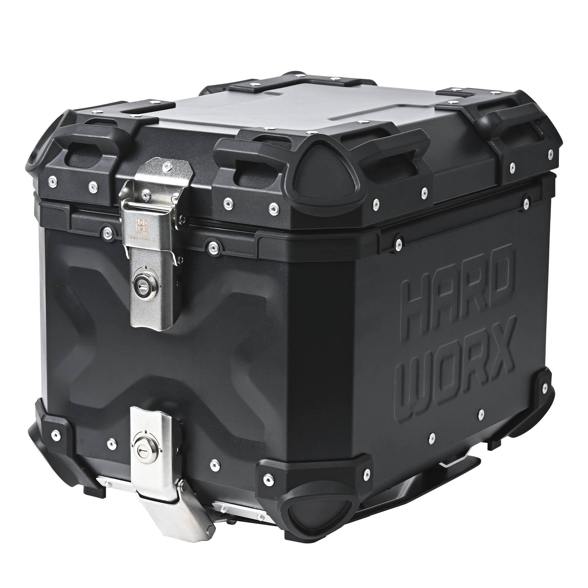 HARD WORX Top Case HXNE40 40L Motorcycle Aluminum Top Case