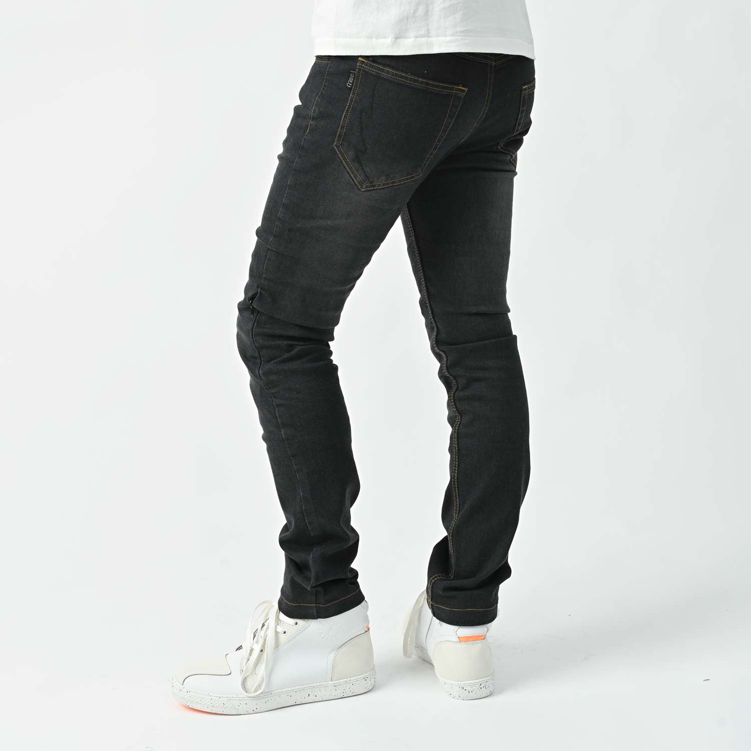 RIDEZ SINGLE LAYER JEANSライディングパンツ  BLACK RDB1025