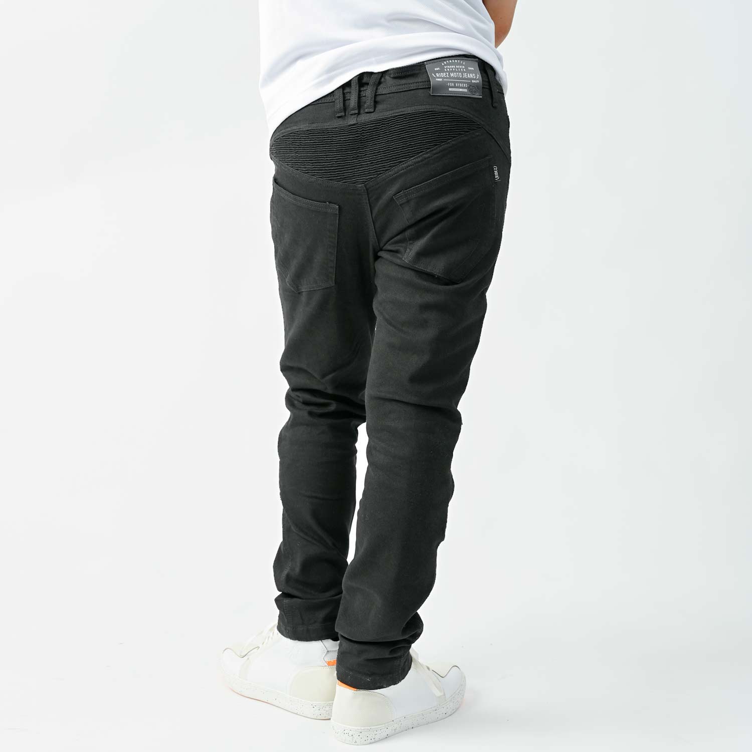 RIDEZ SLIM FIT JOGGER PANTS BLACK RDB1032