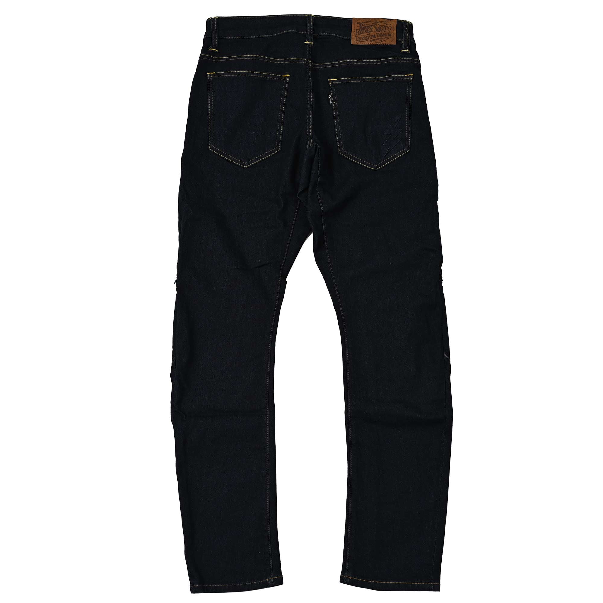 ライズ バイク用 ストレッチ ライディングデニム 軽量 コーデュラ 夏デニム