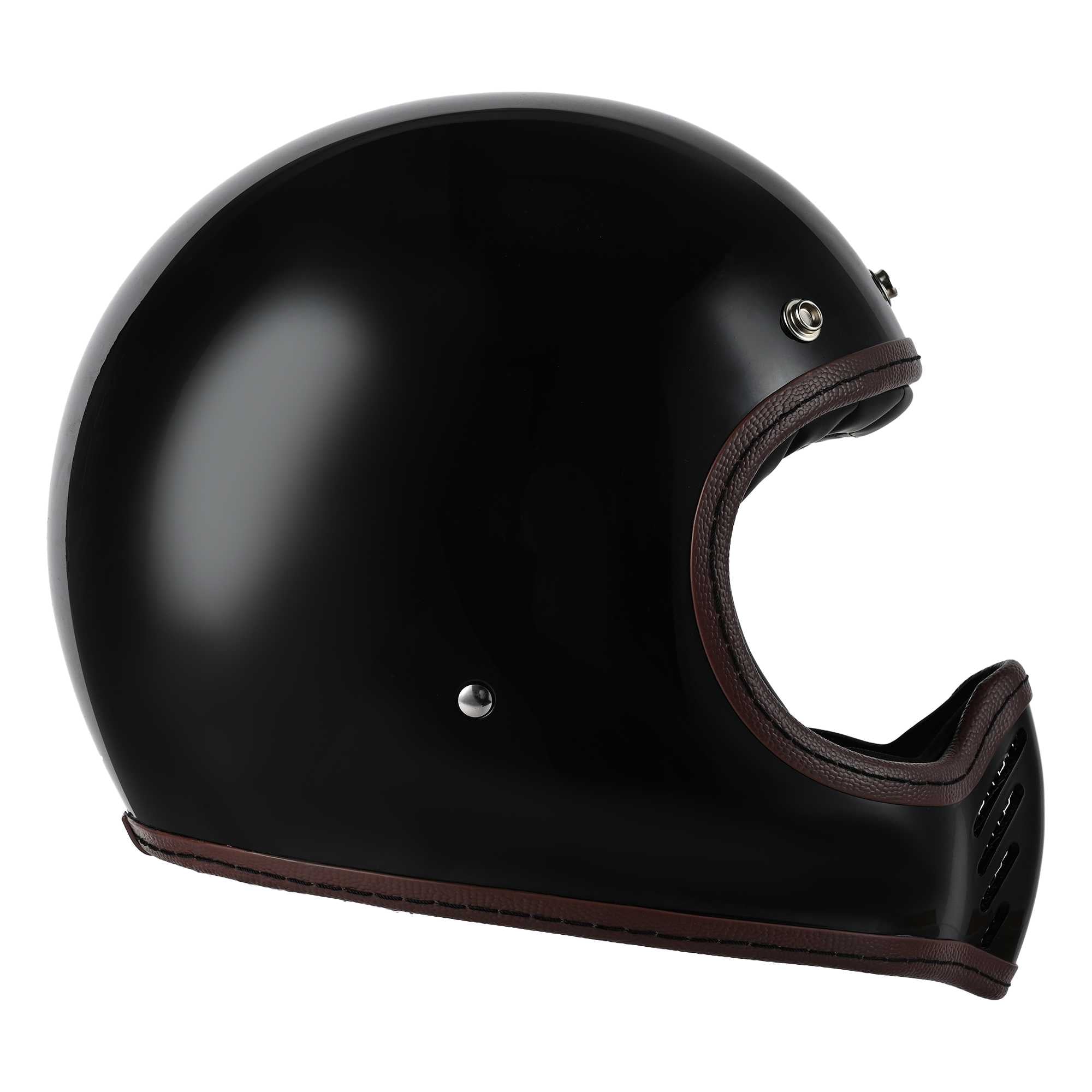 RIDEZ TRIPLE CROSS バイク用フルフェイスヘルメット BLACK