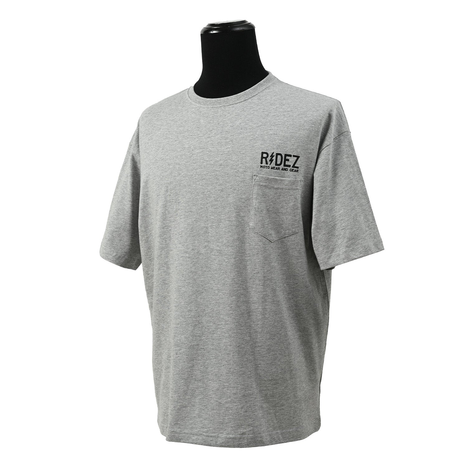 RIDEZ SKULL RACER BIG POCKET TEE RD7029