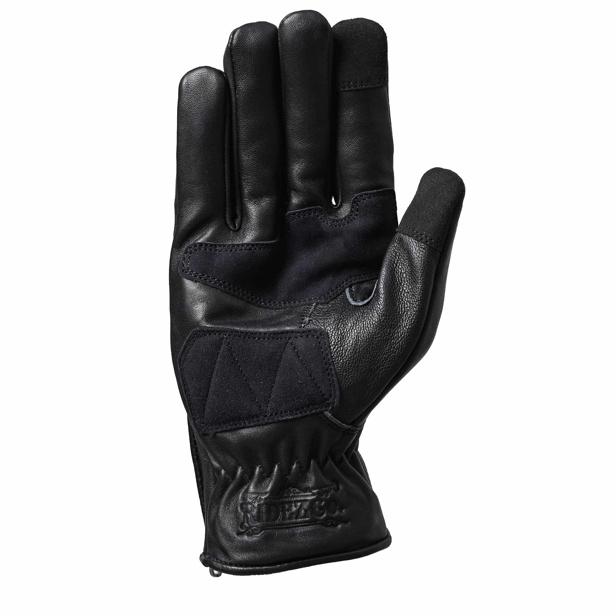 RIDEZ MOTO GLOVES VINTAGE 秋冬防寒摩托车手套 黑色 RLG75