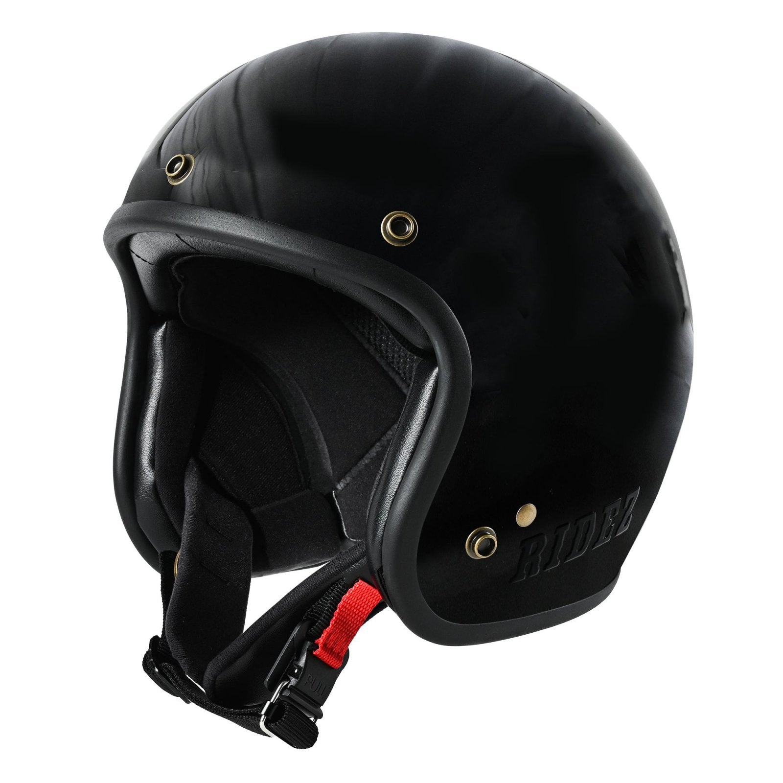 RIDEZ TQ GROSS BLACK ジェット ヘルメット