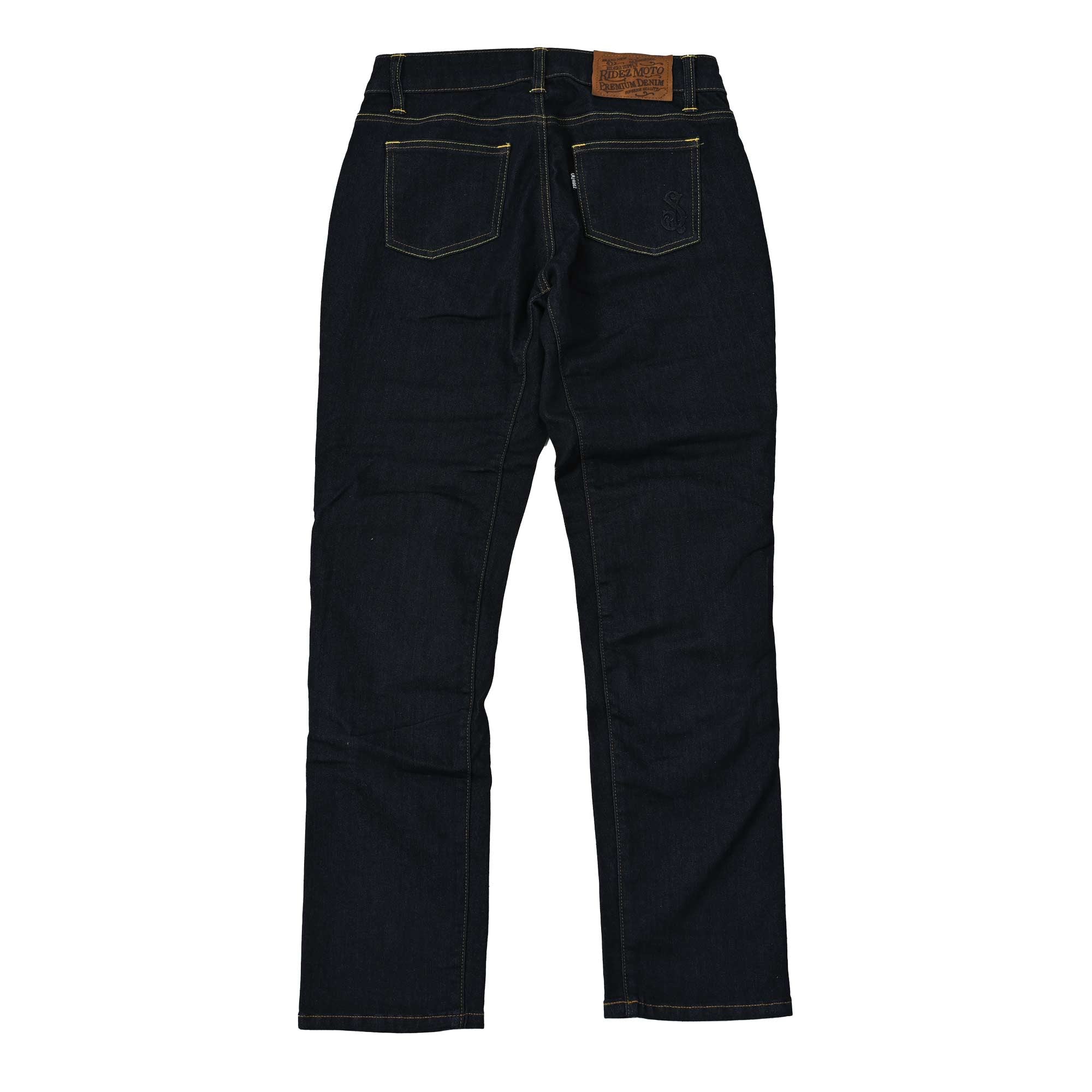 SUGAR RIDEZ 9.3oz LIGHT CORDURA バイク ストレッチ デニム ストレート INDIGO SDB2002
