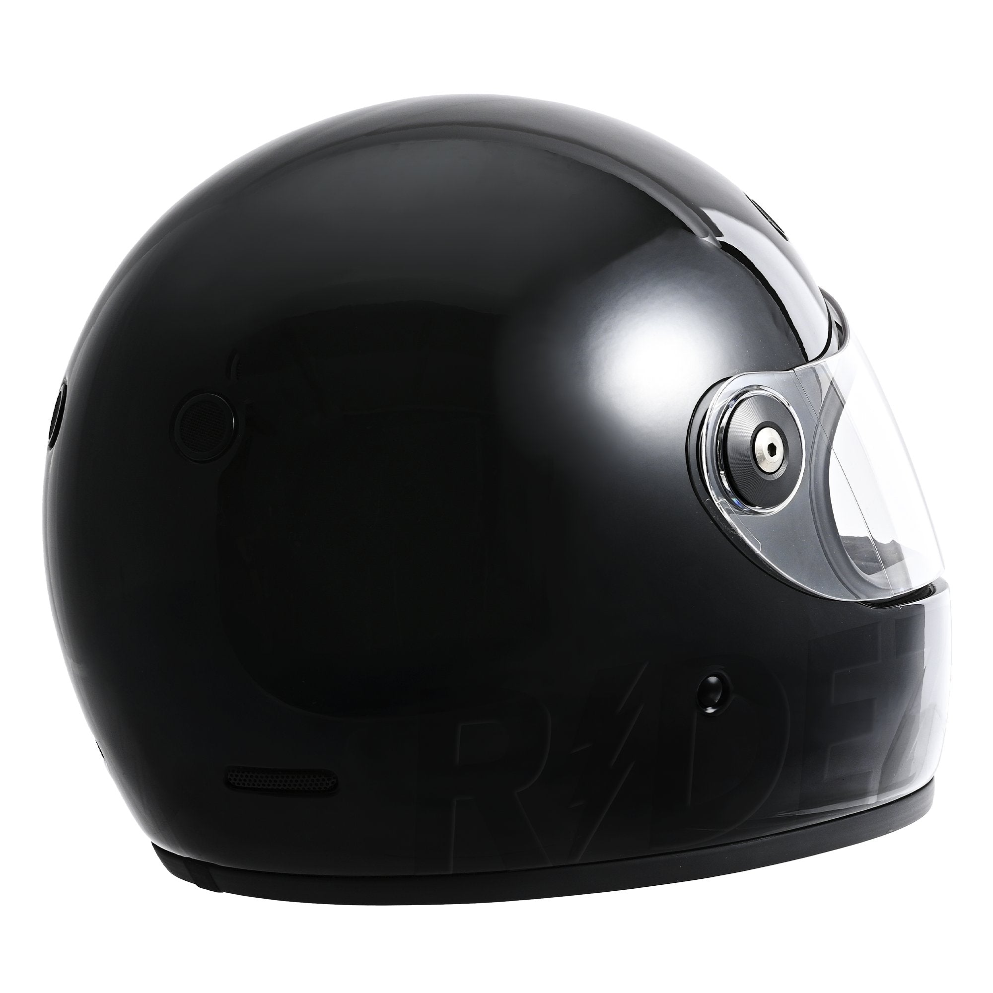 【予約販売】RIDEZ TT HELMET バイク用 フルフェイスヘルメット DARKNESS