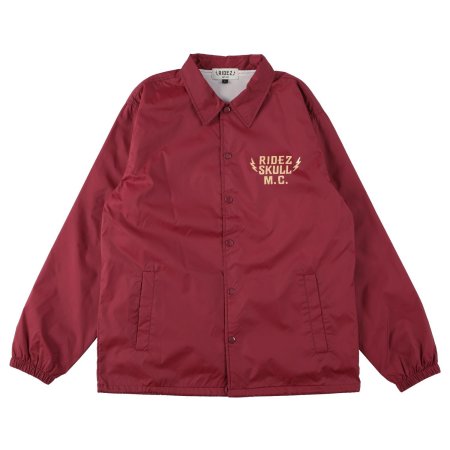 RIDEZ SKULL MC COACH JKT Bike Windproof Coach Jacket RCJ06
