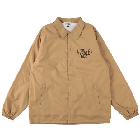 RIDEZ SKULL MC COACH JKT Bike Windproof Coach Jacket RCJ06