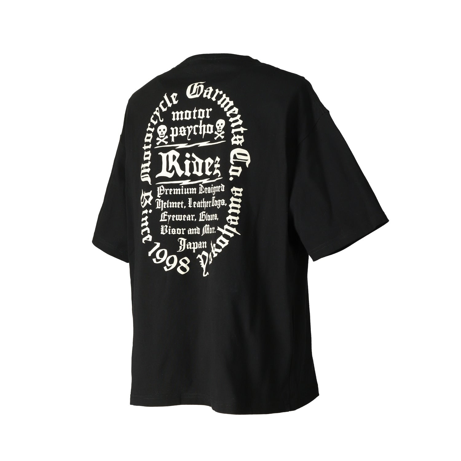 RIDEZ PSYCHO Big Silhouette T-shirt RD7013