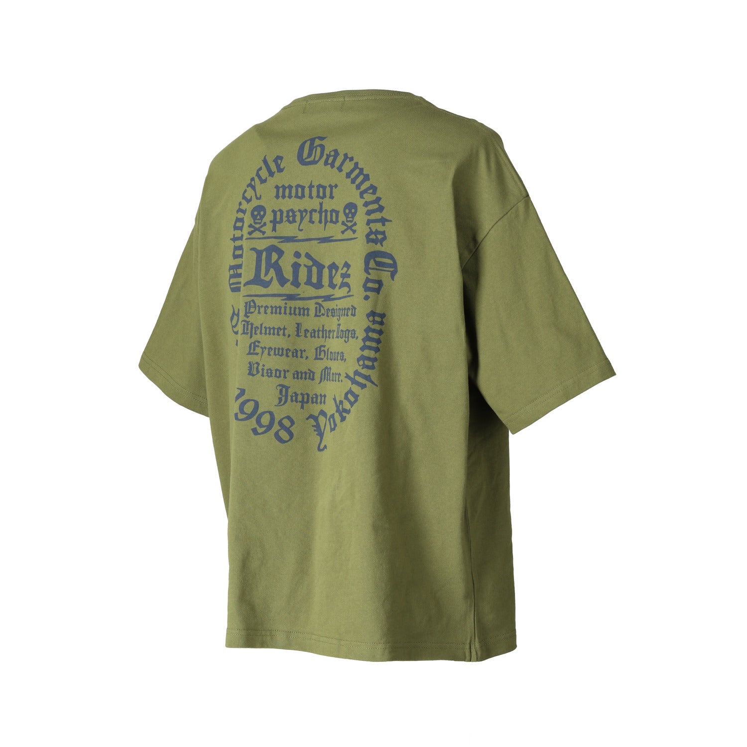 RIDEZ PSYCHO Big Silhouette T-shirt RD7013