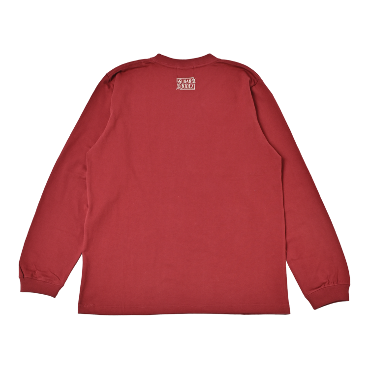 SUGAR RIDEZ FLAGCAT 5.6oz Cat Long T-shirt RD7018