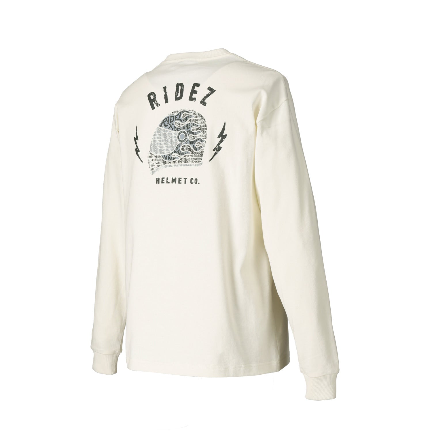 RIDEZ X-HEL L/S TEE 8.8oz X Helmet Long Sleeve T-shirt RD7016