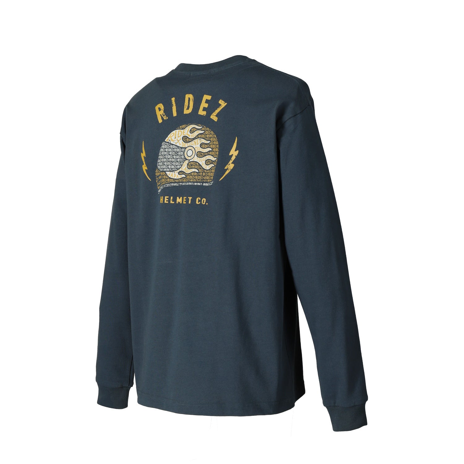 RIDEZ X-HEL L/S TEE 8.8oz X Helmet Long Sleeve T-shirt RD7016