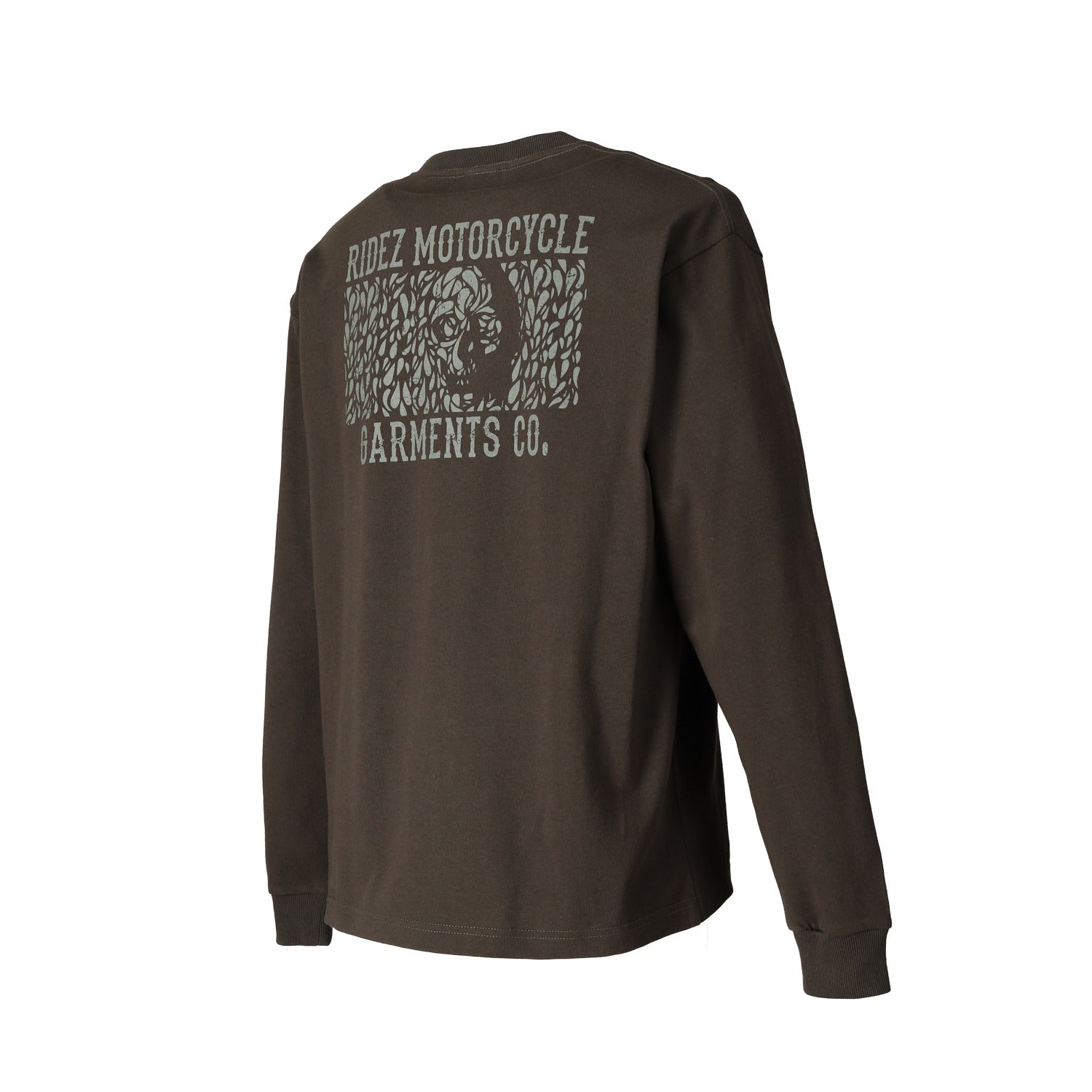 RIDEZ LIMINAL L/S TEE スカル ロングスリーブTシャツ RD7017