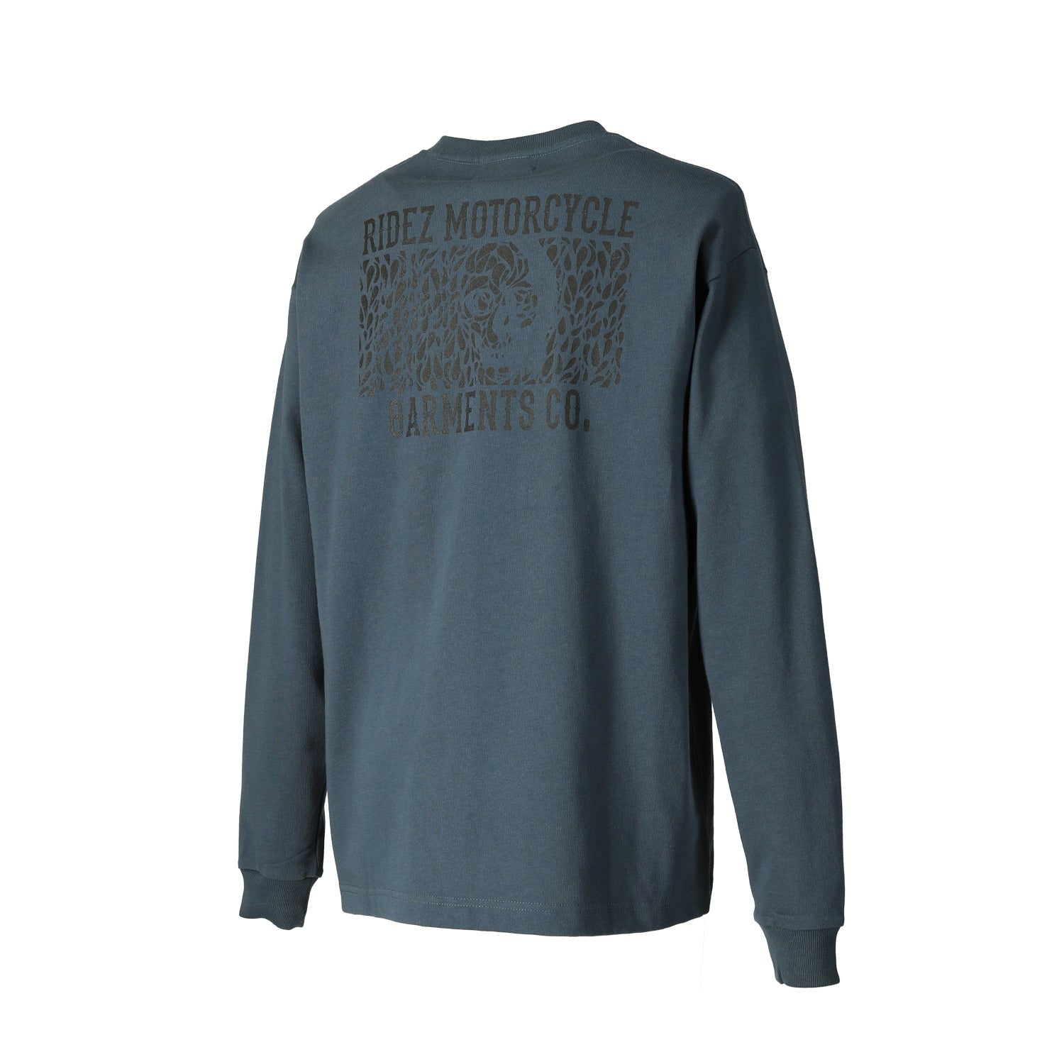 RIDEZ LIMINAL L/S TEE スカル ロングスリーブTシャツ RD7017