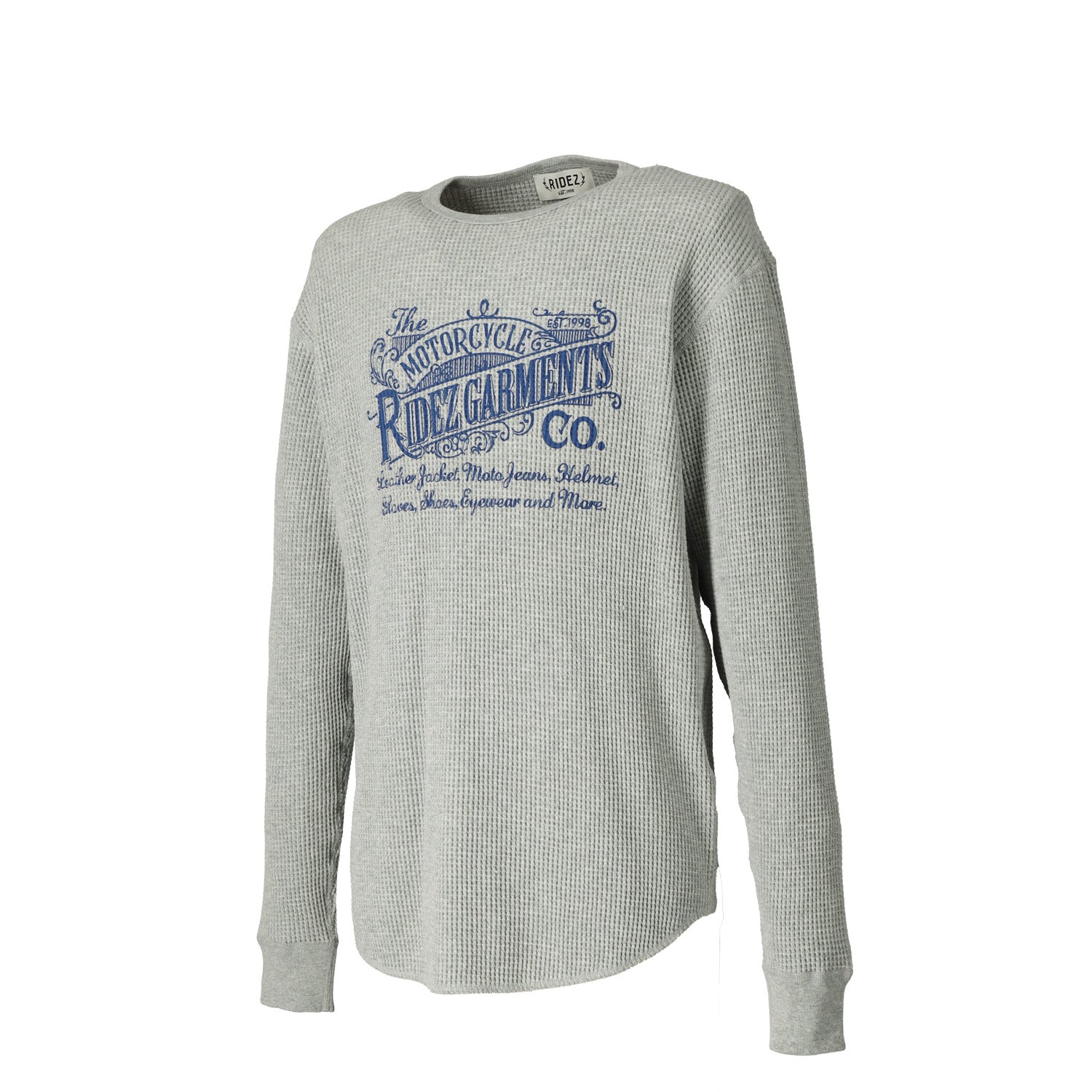 RIDEZ CO.THERMAL L/S TEE 10.3oz サーマル ロンT RD7015